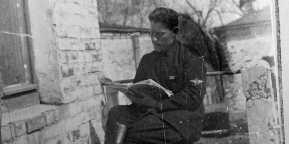 Фотоматериал: Летчик - инструктор Г. Аристов