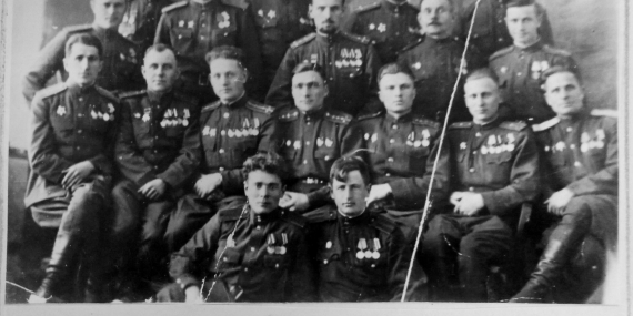 Командир авиационной эскадрильи С. Т. Бакланов
